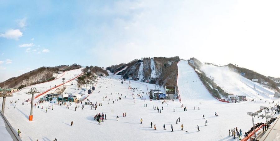 江原道旅遊-江原道滑雪-洪川大明維爾瓦第度假村